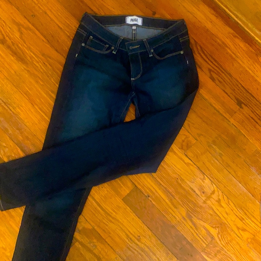 Paige dark denim jeans size 26